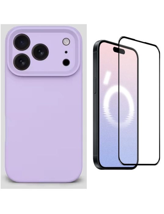 Iphone 17 AIR PRO MAX Husa Safe Color Magsafe + Folie Sticla Surface