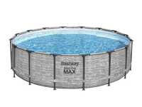 Пълен комплект надземен басейн Bestway® Steel Pro MAX™