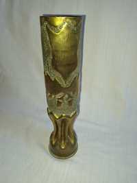 vaza obuz din bronz 34 cm