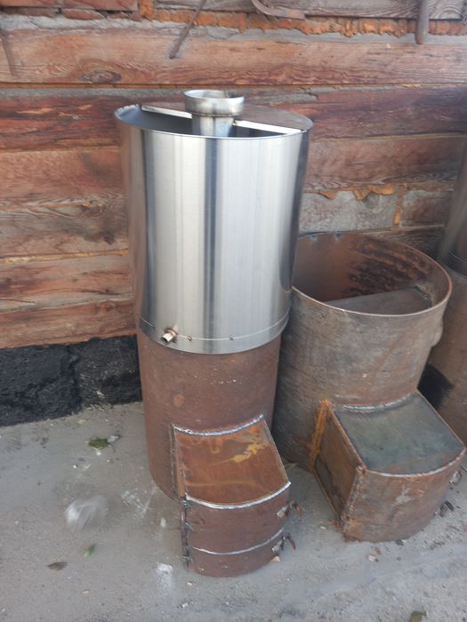 Баня печь на дровах