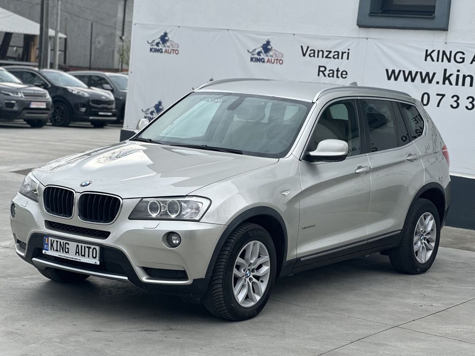 BMW X3 Km certificati,garantie 12 luni, RAR,AUTOMAT,Xenon
