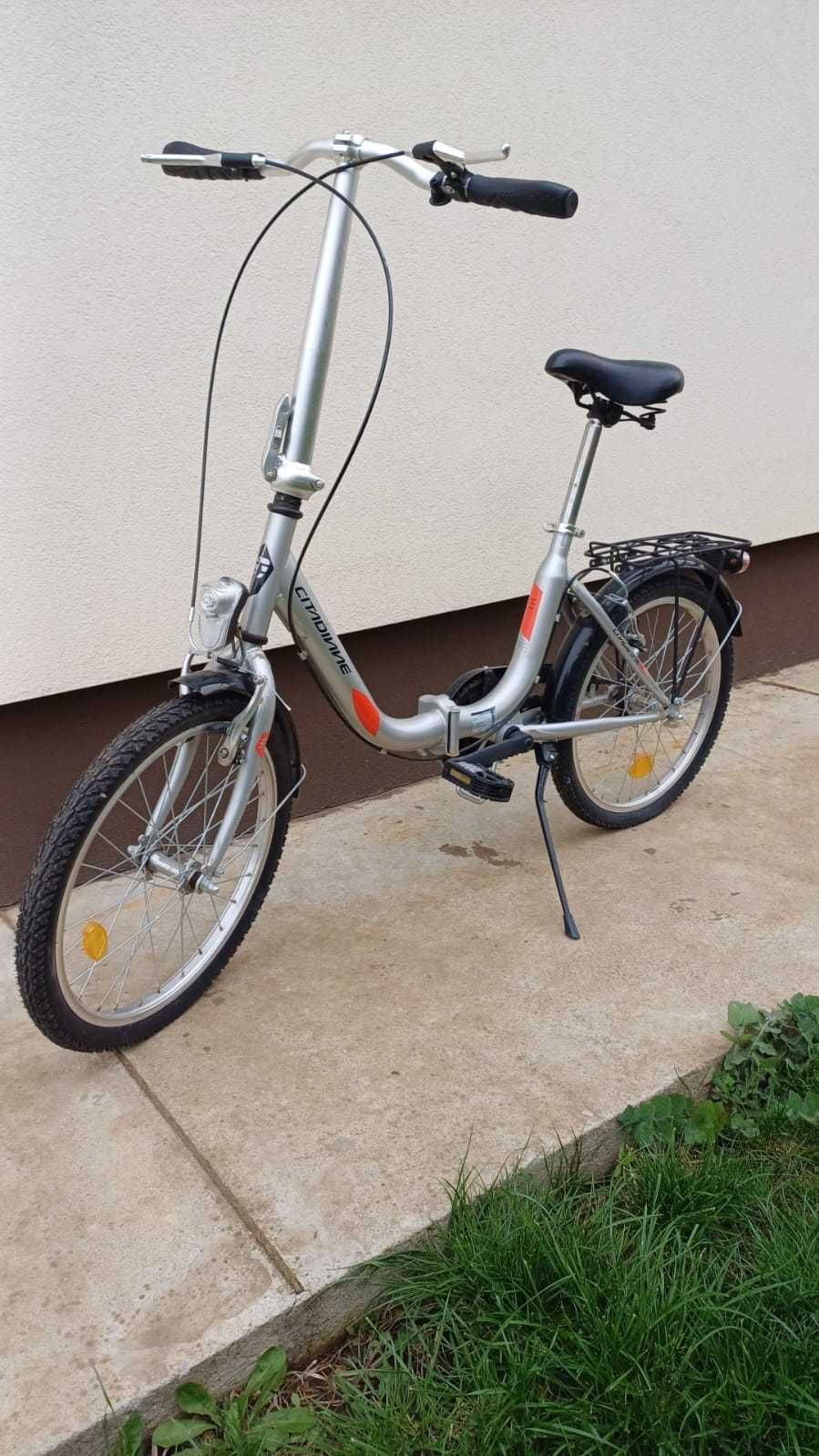 Vand bicicleta Pegas, noua, pliabila, cosuri, cotiere,dama