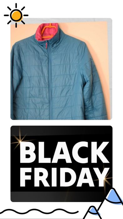 Спортно яке, син цвят, размер 42