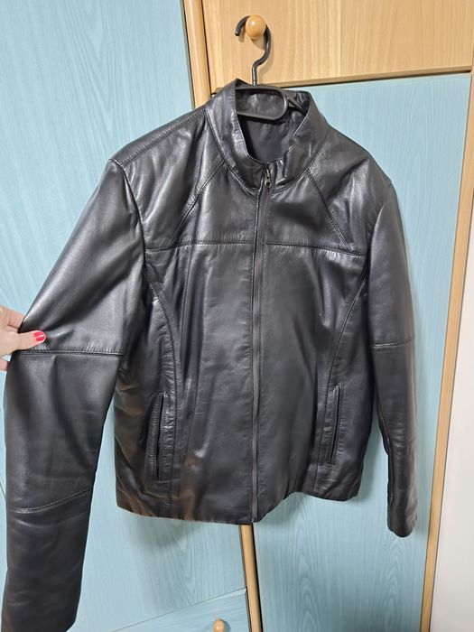 Мъжко яке естествена кожа