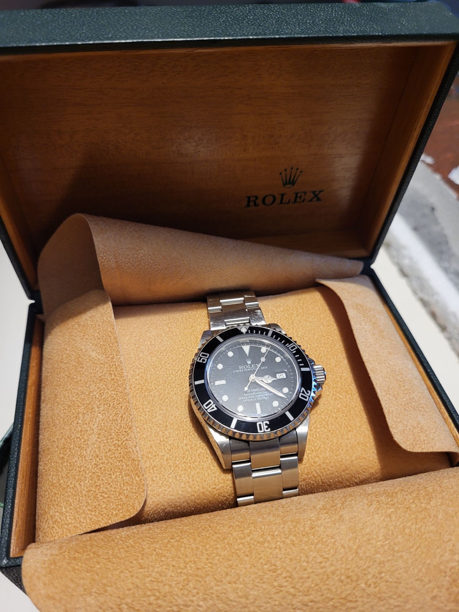 SCHIMB Ceas Rolex 4000 Sea-Dweller 16600 original la cutie