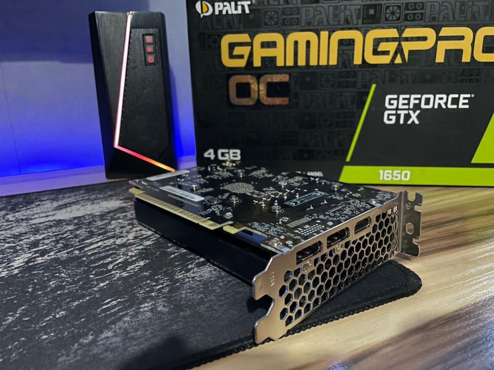 видеокарта Palit GeForce GTX 1650 Gaming Pro OC