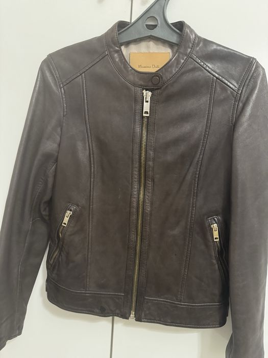 Кожаная куртка Massimo Dutti