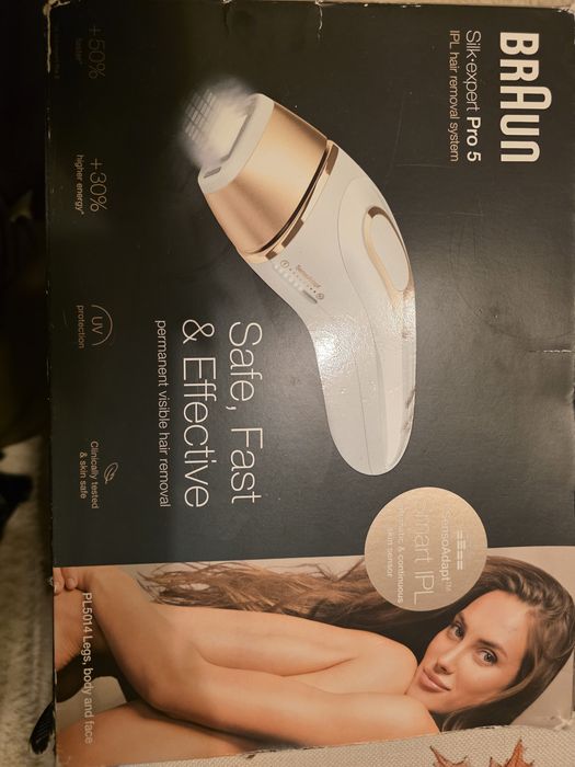 Aparat IPL Braun Pro 5 – rezultate excelente, folosit foarte puțin
