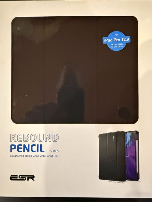 Husa Ipad Pro 12,9 inci  3/4 generation cu spatiu pentru pen