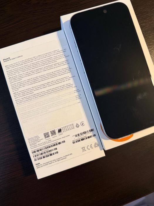 Iphone 15, blue , 128 GB