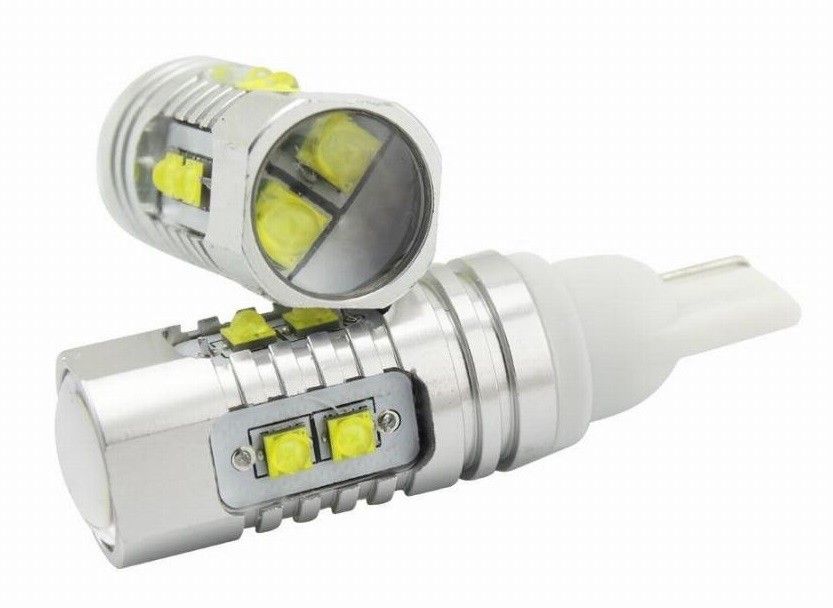 Bec led W5W de 50W CREE alb natural T10