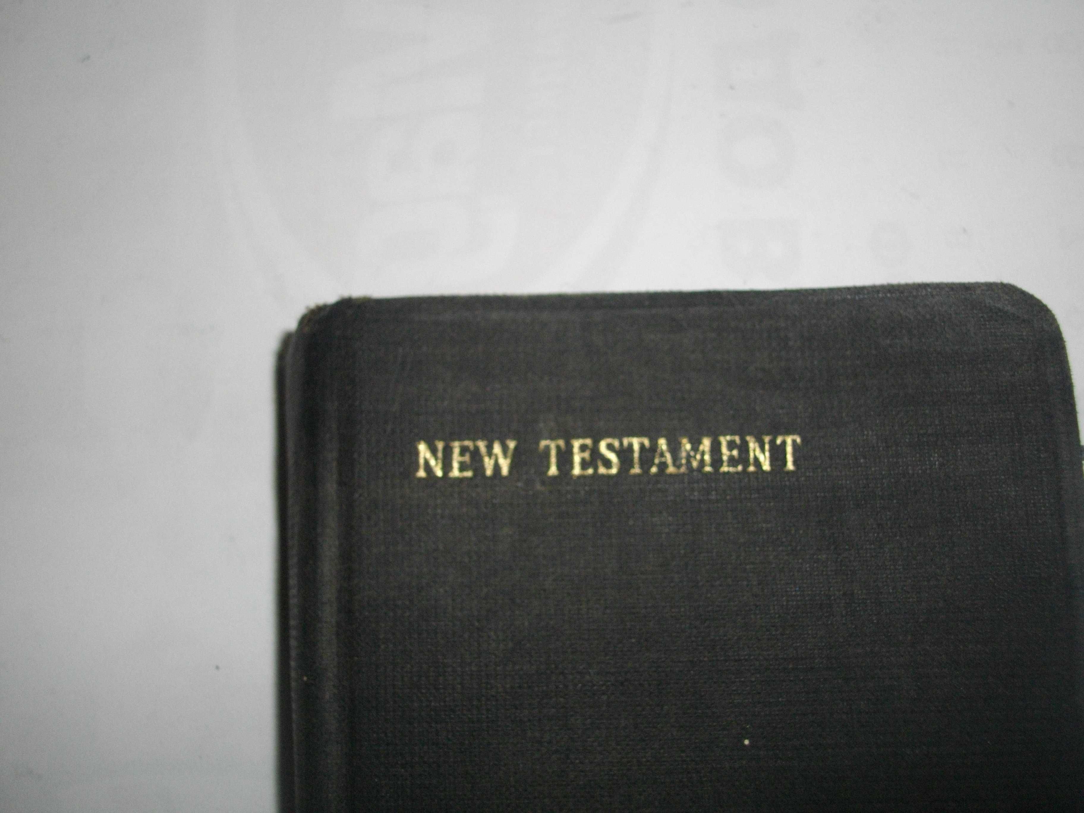 Стара Книга Джобна Библия На Англ.Език-1809г-"New Testament"