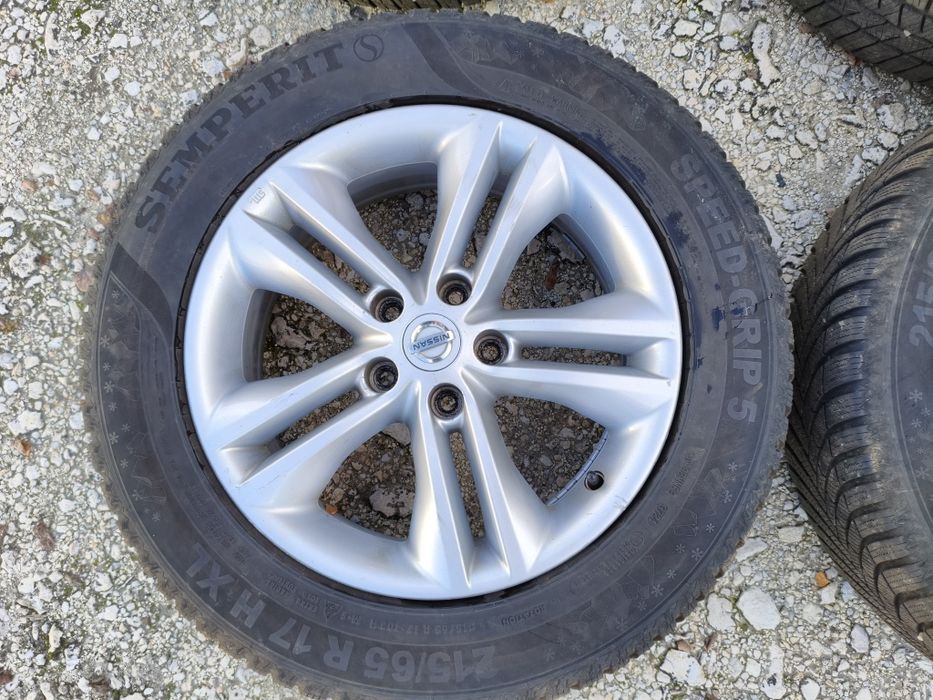 Джанти със зимни гуми  Nissan Qashqai