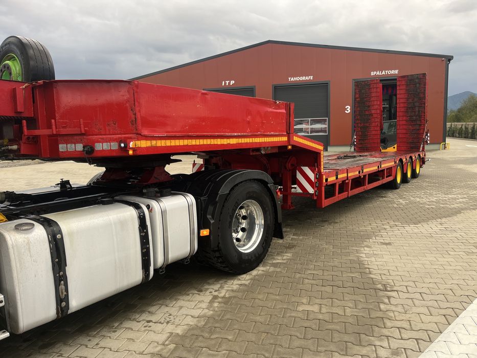 Trailer faymonville 3 axe viratoare