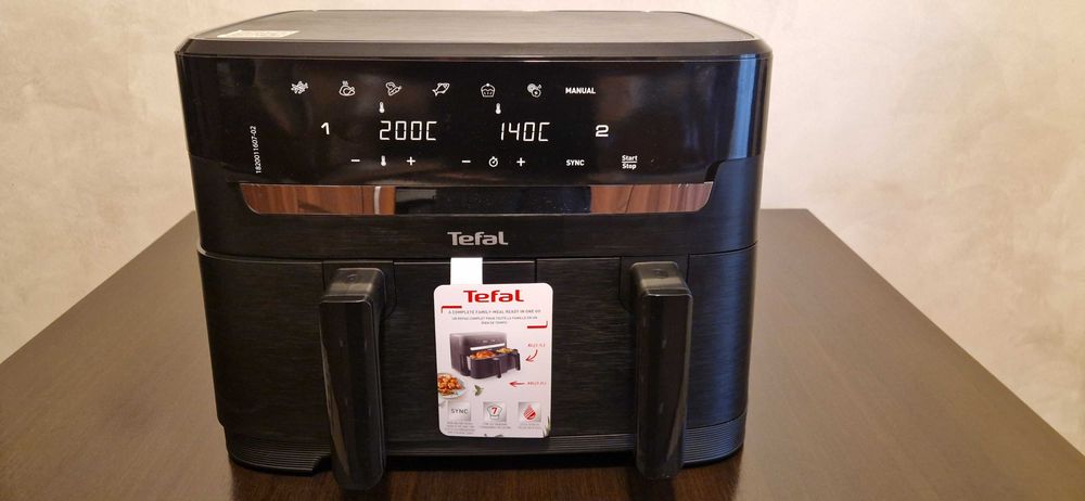 Friteuză cu Aer Cald Dublă Tefal Dual Easy Fry Grill EY901N10 – 7