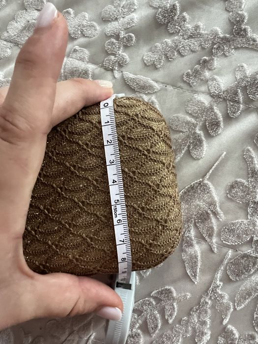 Poșetă Clutch aurie