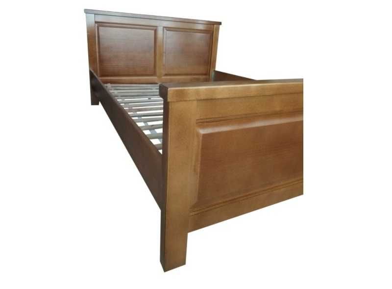 Pat lemn masiv de fag Marius, 120x200 cm