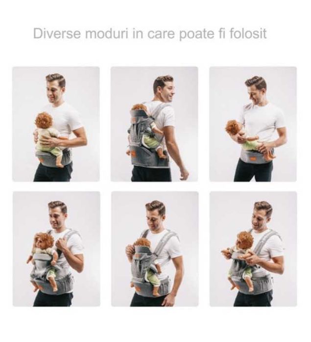 Marsupiu ergonomic 3 in 1 Tumama Kids