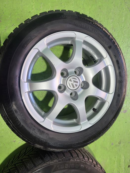 15 5x100 Vw Polo Skoda Seat лети джанти 5х100