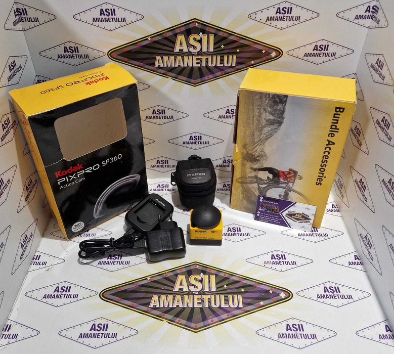 Camera Video Sport Kodak Model PIXPRO SP360 + pachet extra accesorii