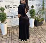 Rochie midi neagra 44