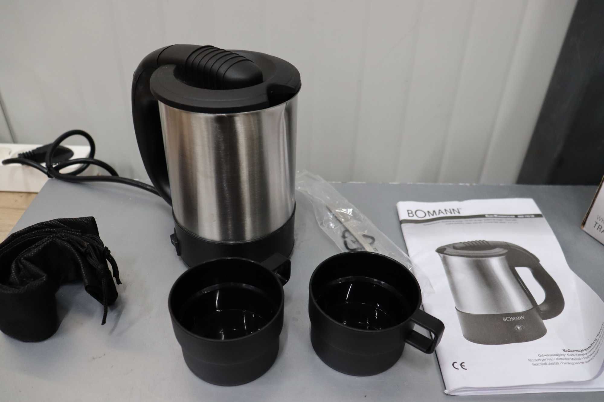 Bomann WKR 1162 CB – пътна електрическа кана за вода 0.5 L