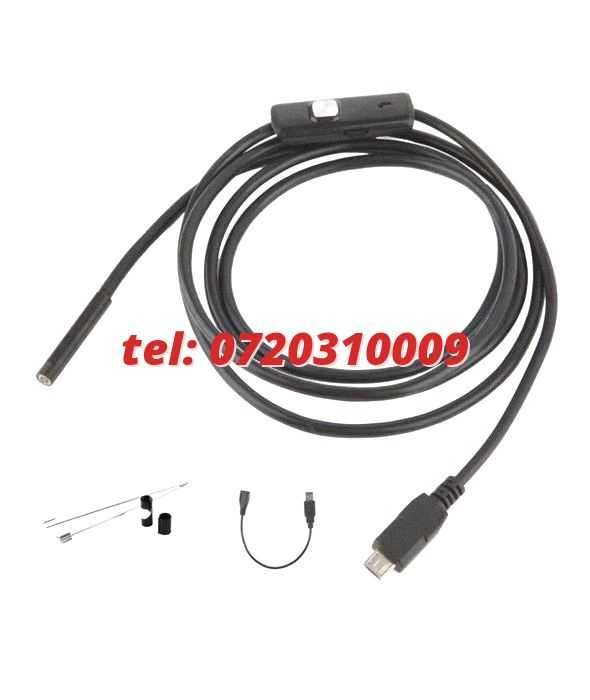 Camera Tip Endoscop 55mm 2m Pentru Android