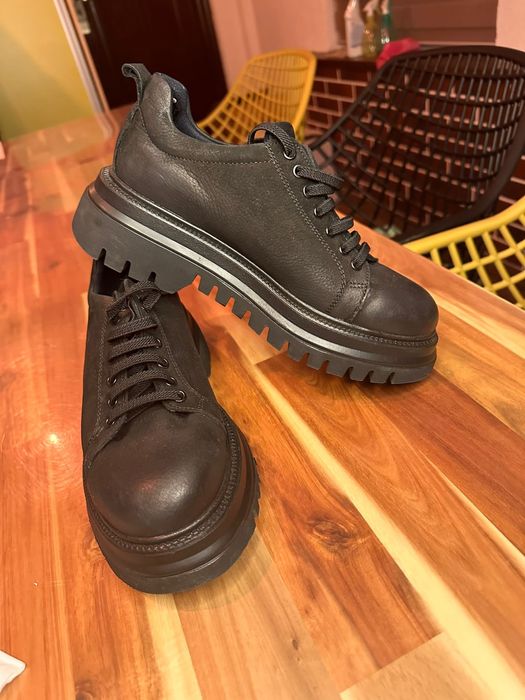 Pantofi Dama piele intoarsa