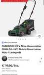 Masina taiat iarba cu acumulator Parkside PRMA 20 Li C3