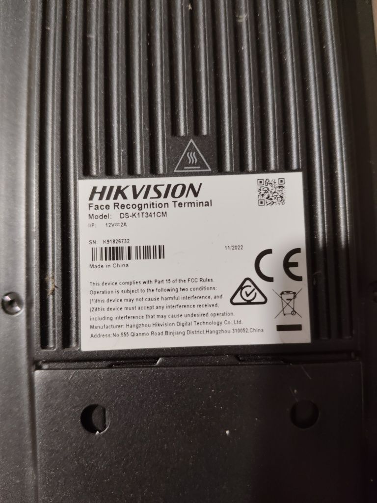 Hikvision face ID