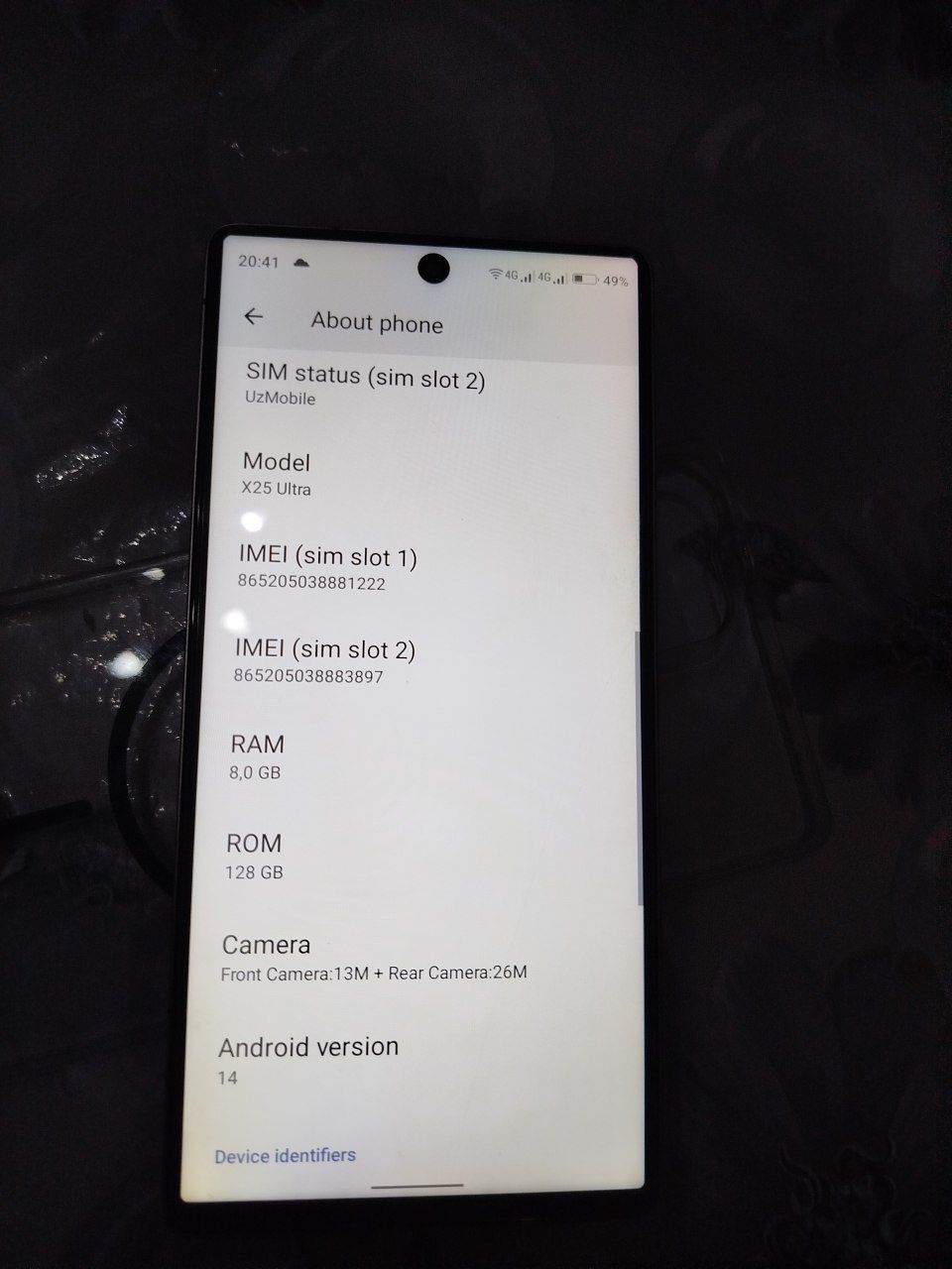 X25 ultra ishlashi yaxshi