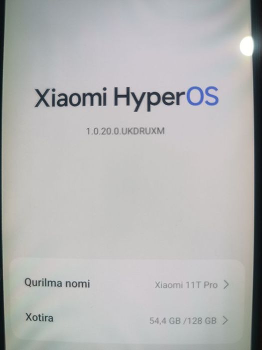 Xiaomi 11t pro 8/128