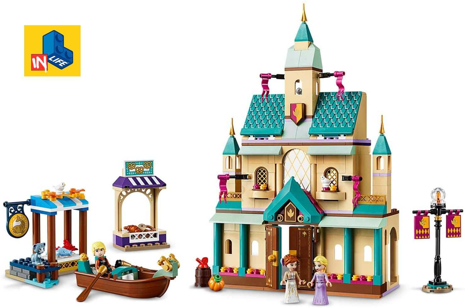 TIP lego Castel Disney Frozen Satul castelului Arendelle 41167