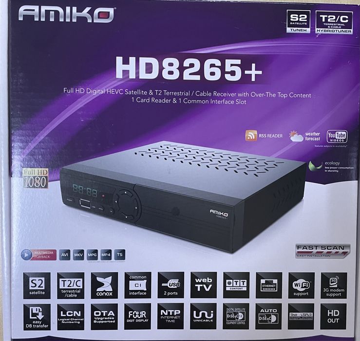 Full HD Приемник Amiko 8265+