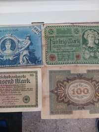 Стари книги и банкноти