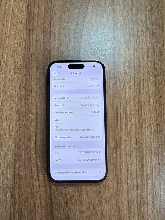 Iphone 14 pro 256 GB impecabil