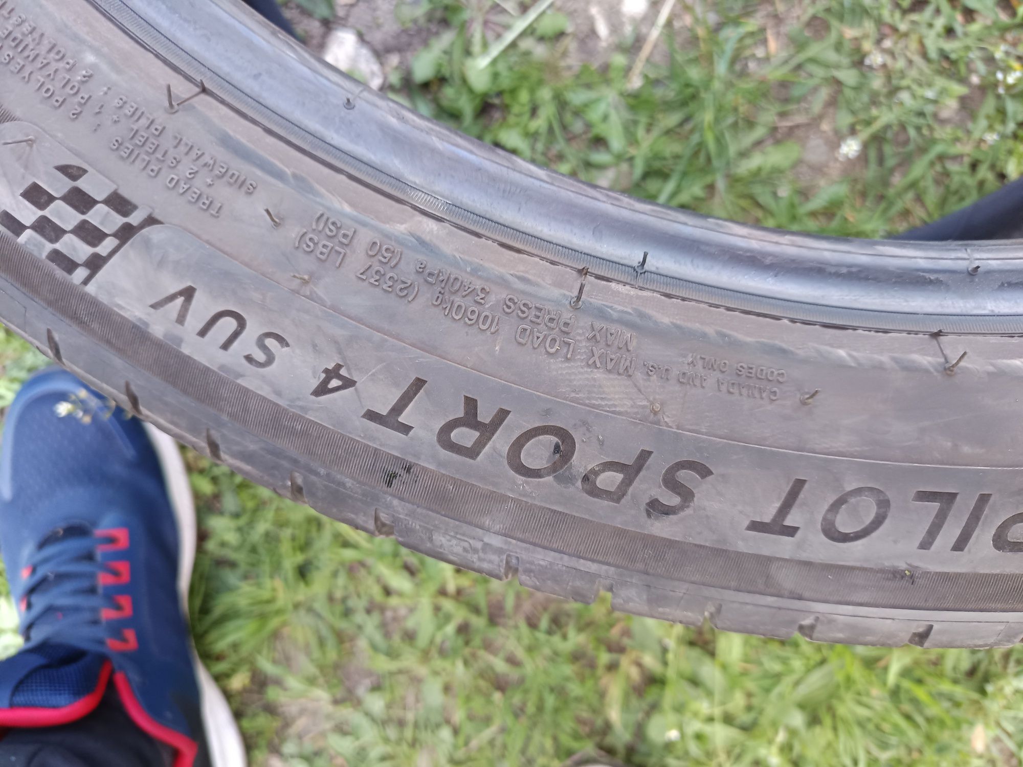 2бр.Летни гуми 285/40R22-Michelin Pilot Sport 4