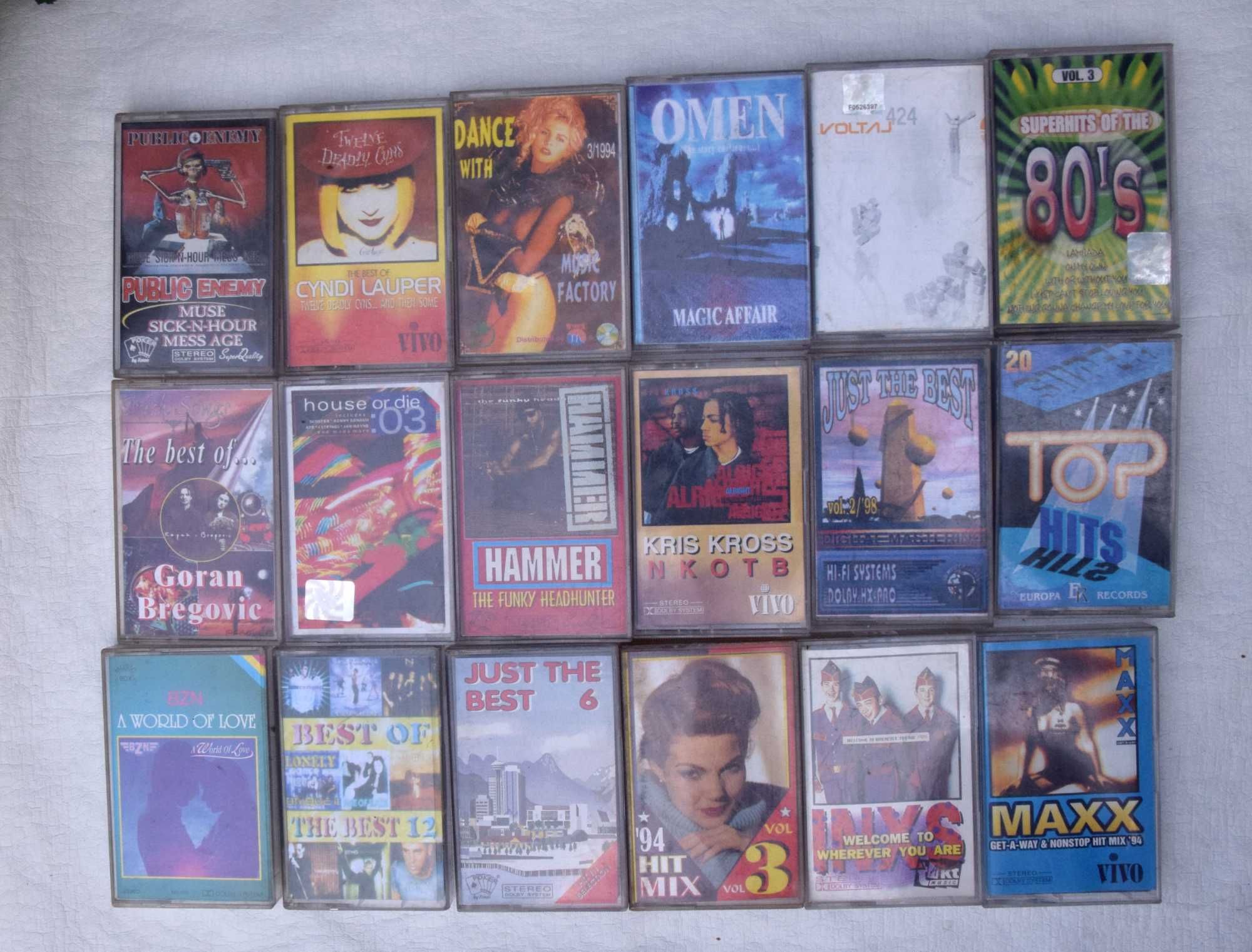 Casete audio originale  muzica straina