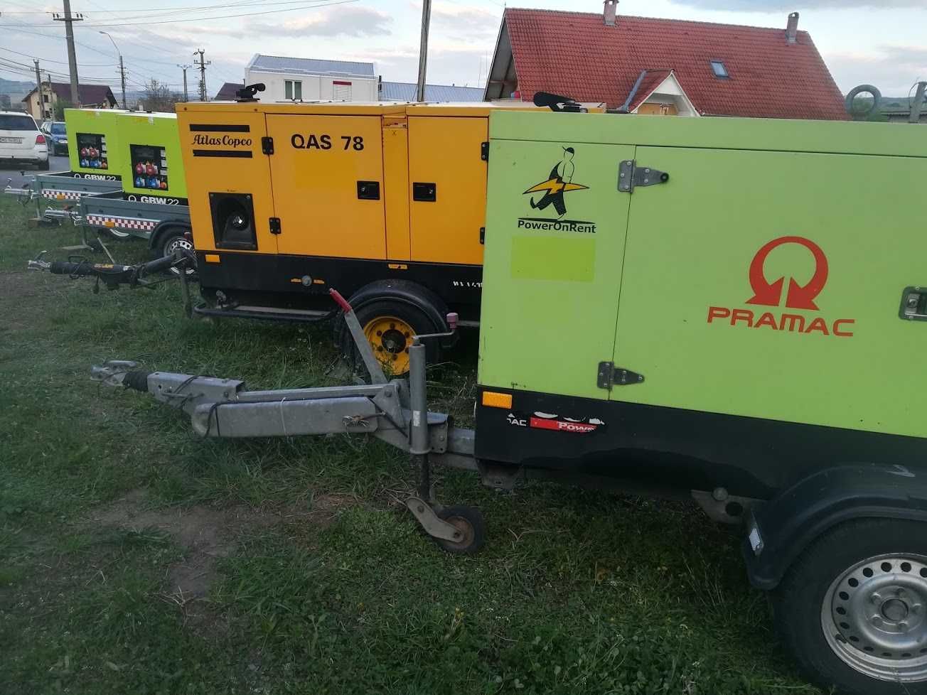 Generatoare de inchiriat curent 0-110kw Inchiriez Generator Cluj