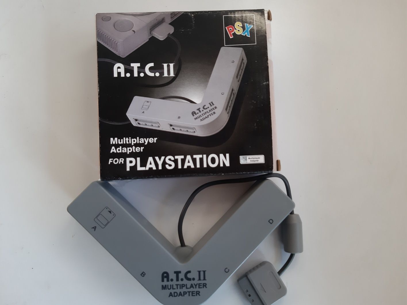 Мултитаб Плейстейшън 1 Playstation one psx multiplayer за4бр джойстик