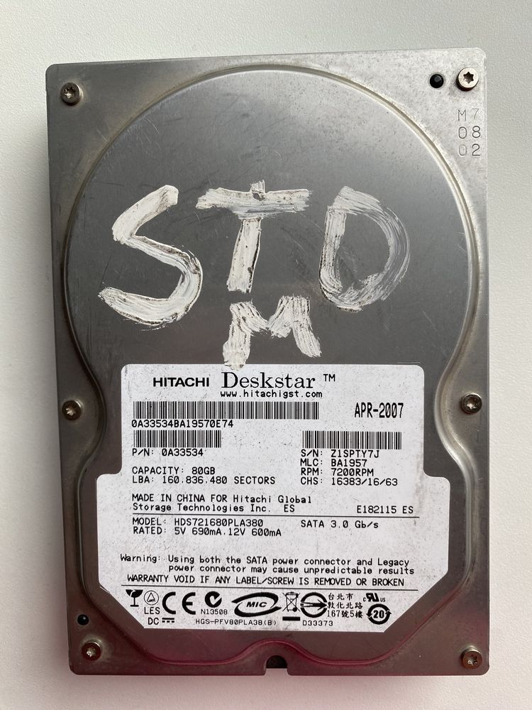 Жесткий диск hdd