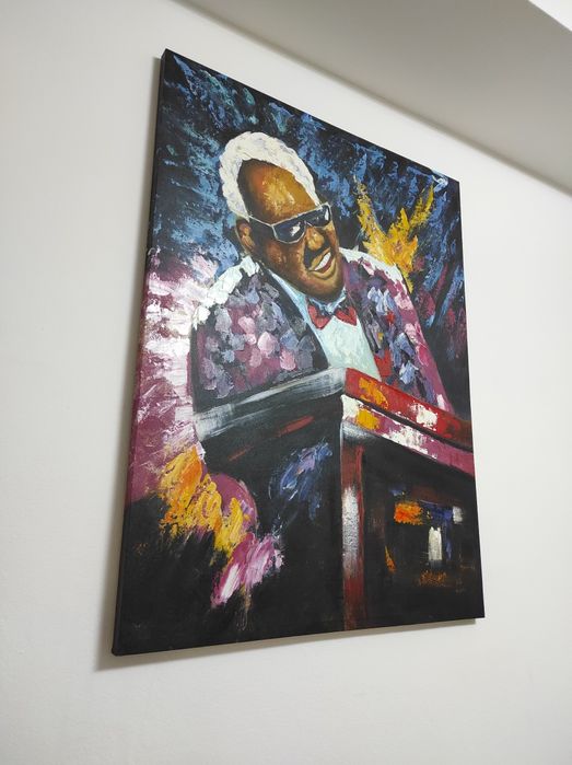 Tablou perete chip Ray Charles