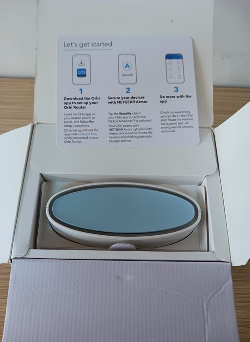 Router 4G+ cat. 18 Netgear Orbi LBR20 cu SIM Modem WiFi Hotspot Liber