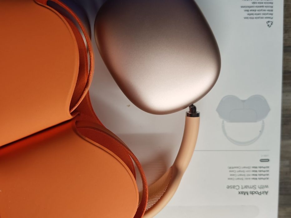 Airpods Max wirh Smart Case Orange 15м гаранция