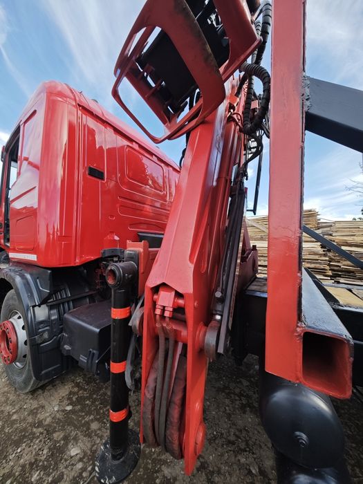 Camion forestier Scania 580