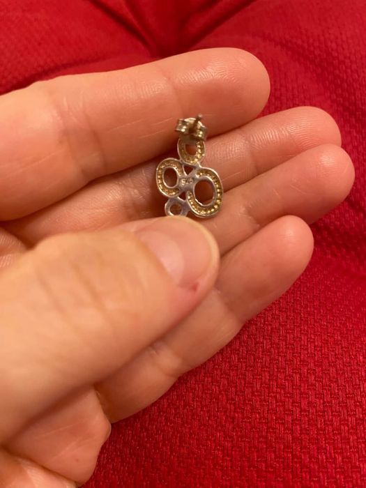 Set pandantiv si cercei din argint