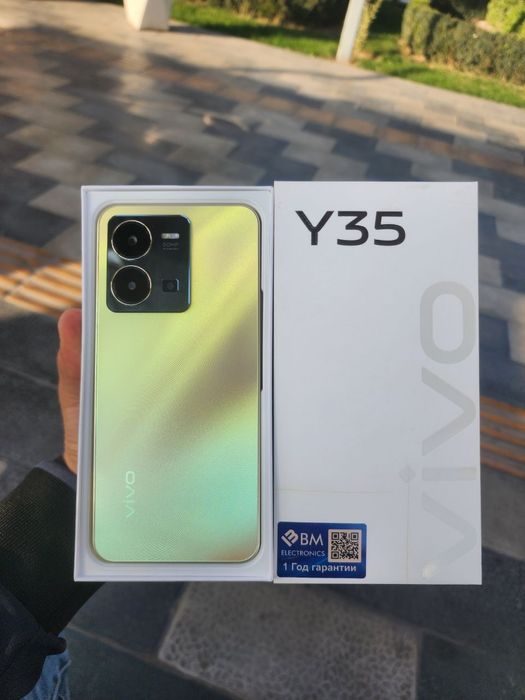 Vivo y35 128 gb yengi telefon pachti