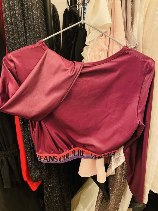 Bluza crop sport Versace Couture