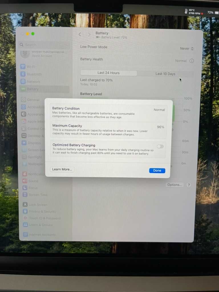 MacBookPro M2 Pro 14'' - 96% батерия - КАТО НОВ!