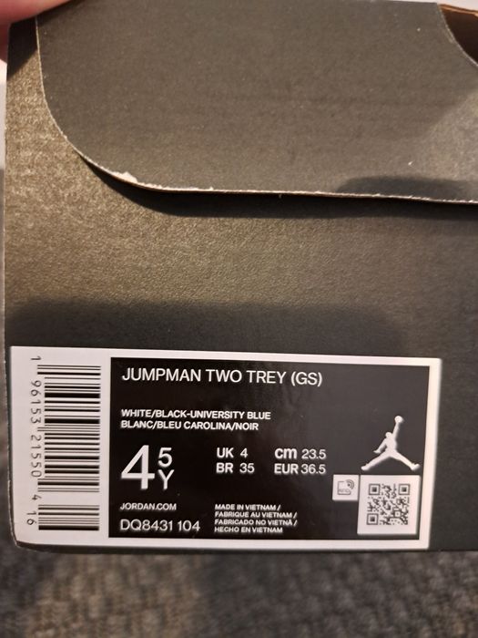 Nike Jordan Jumpman Two Trey . Eur 36,5